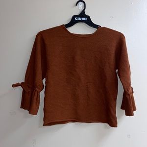 Rust colored sweater